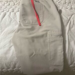 Figs Bone Scrub Pants women. Size medium petite.